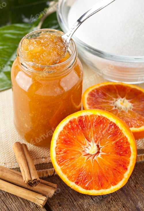 Preview: Orange homemade jam
