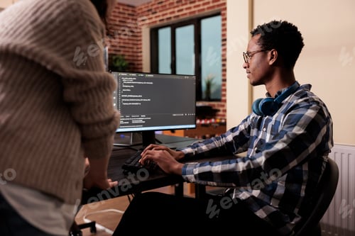 Preview: Diverse cloud programers using computer to write code