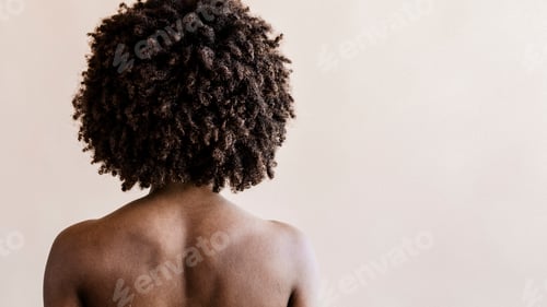 Preview: Black model with natural hair