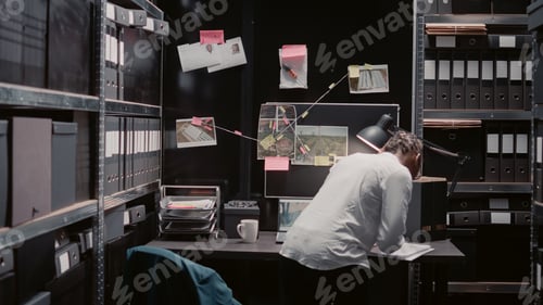 Preview: Law officer uncovering details and important clues