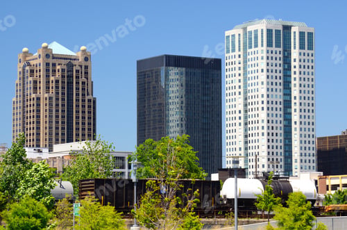 Preview: Skyline Of Downtown Birmingham, Alabama, Usa.