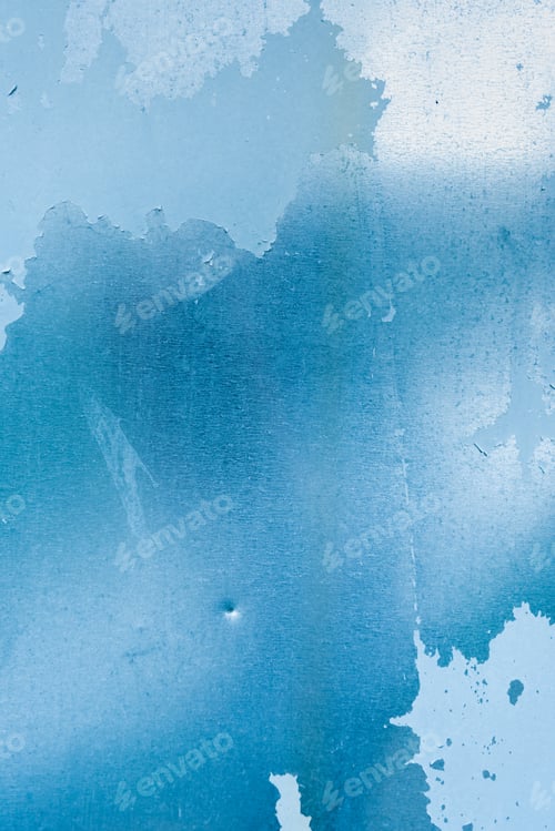 Preview: Abstract Background of Light Blue and White Paint