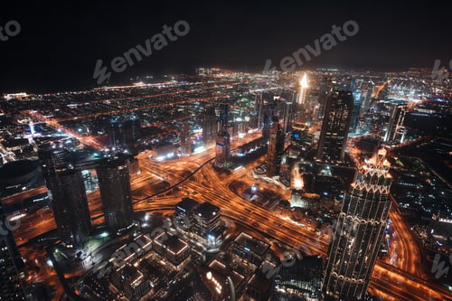 Preview: Colourful view of Dubai, United Arab Emirates