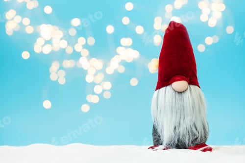 Preview: Noel gnome (elf) background