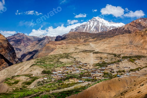Preview: Village in Himalayas