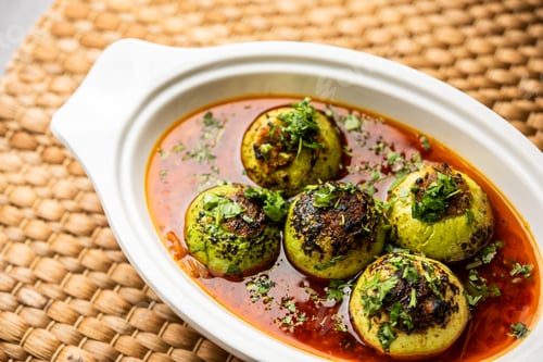 Preview: Indian style Tinda or Tinde ki Sabzi also called Indian squash, round melon, round gourd sabji