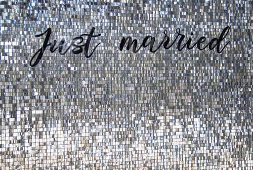 Preview: silver glitter texture sparkling shiny background for wedding.