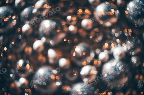Preview: Bokeh. Christmas abstract background with colorful bokeh