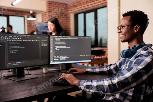Preview: Software developer working on new user interface