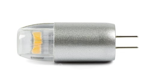 Preview: Modern G4 led bulb on white background