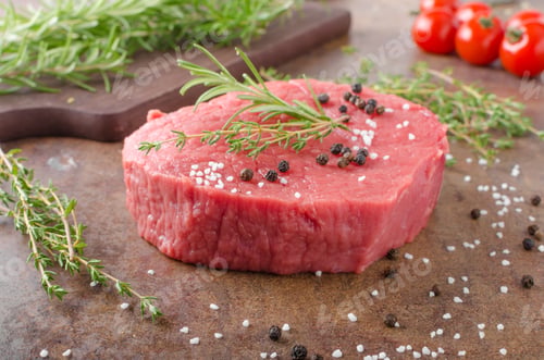 Preview: Beef meat raw
