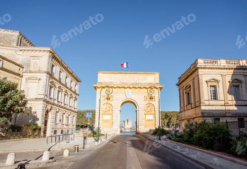 Preview: Montpellier city in France