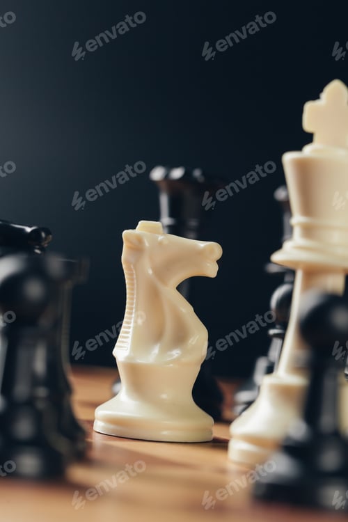 Preview: chess on board business concept