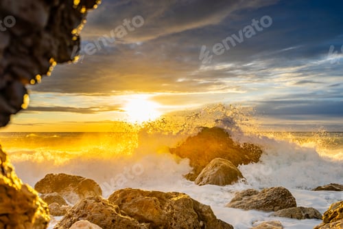 Preview: Sunset at the beach in Lefkas