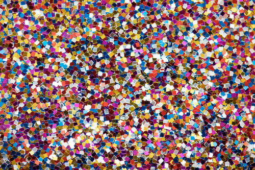 Preview: Colorful glitter textured background abstract