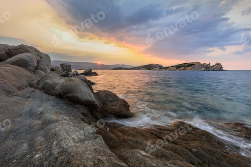 Preview: sunrise in Ammouliani Island, Greece