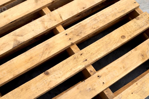 Preview: Wooden pallet for chemical products