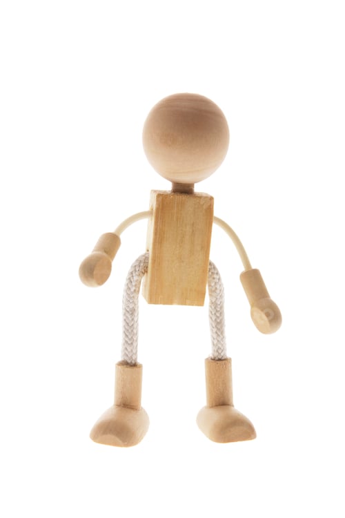 Preview: Wooden Child Figure