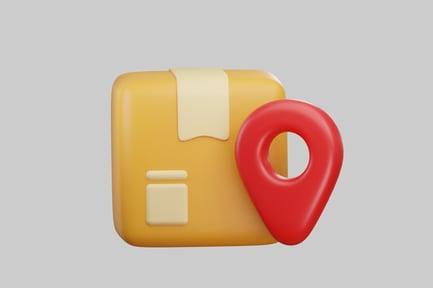 Preview: Package delivery location icon