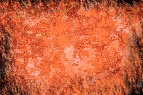 Preview: Abstract Orange Texture with Dark Border