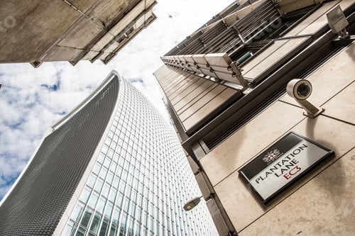 Preview: Walkie Talkie building, low angle view London, England, UK