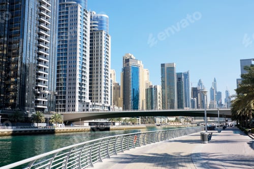 Preview: Dubai cityscape at daylight