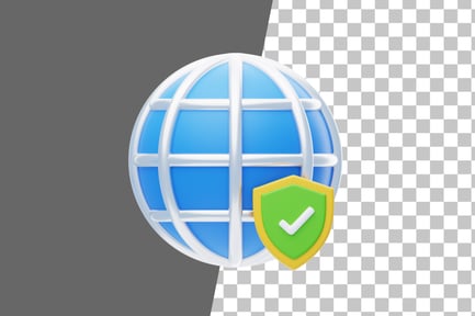 Preview: Security 3D Icon