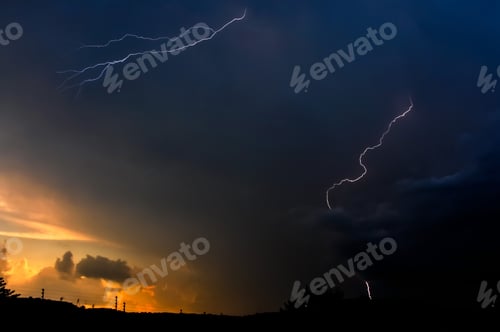 Preview: Lightning Sunset