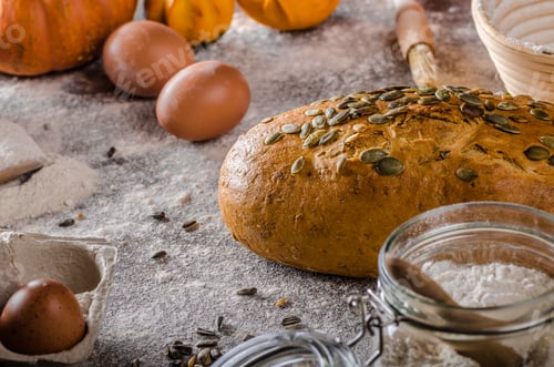 Preview: Homemade pumpkin bread