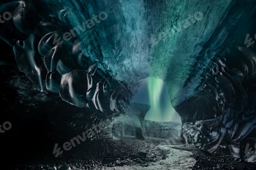 Preview: Inside a glacier ice cave in Iceland