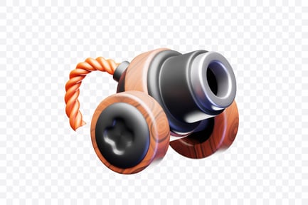 Preview: Pirate Cannon Ship Artillery