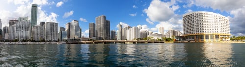 Preview: Panoramic view of a modern Downtown Cityscape