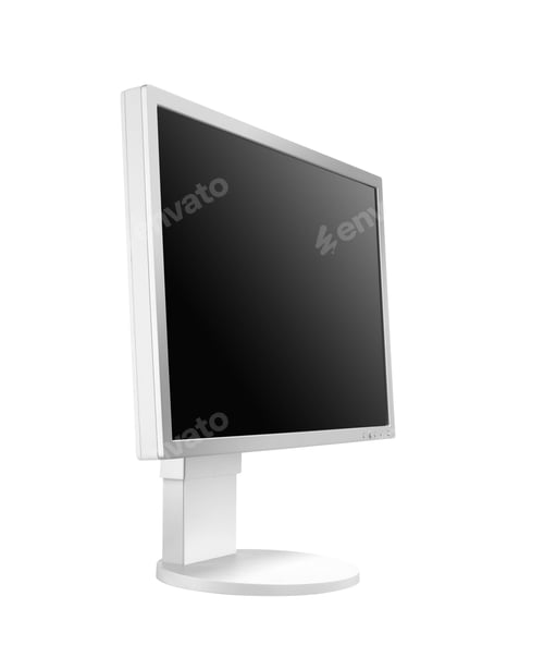 Preview: white monitor
