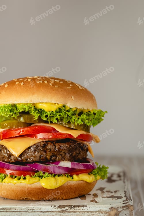 Preview: Fresh tasty burger