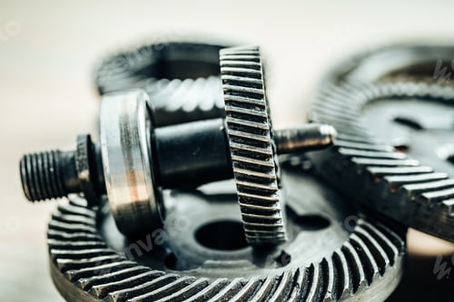 Preview: Gears from an old industrial machine