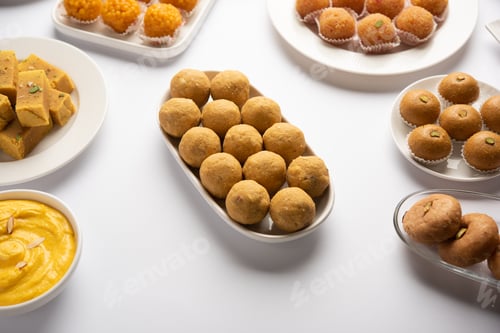 Preview: Besan sweet laddu or Laddoo