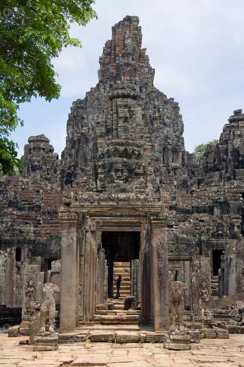 Preview: Bayon Temple near Angkor Wat - Cambodia