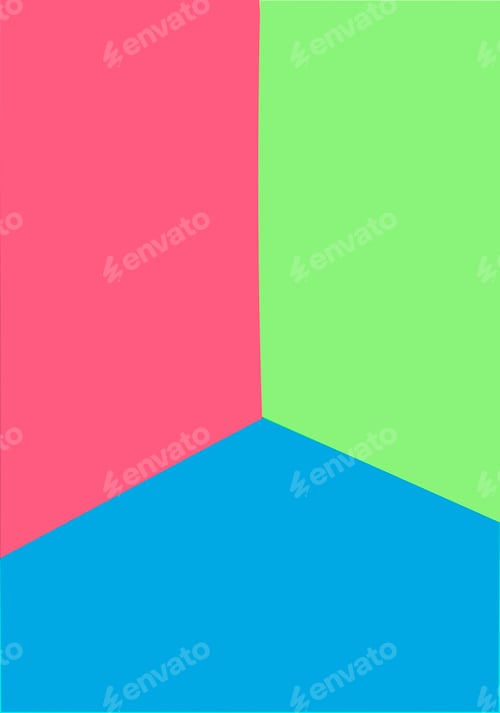 Preview: Abstract pastel colored paper texture minimalism background. 3D geometric shapes and lines i
