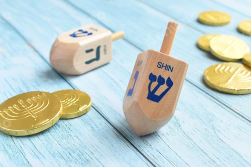 Preview: Wooden Dreidels