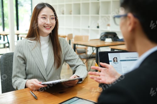 Preview: Business, job interview concept.