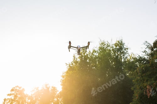 Preview: Drone Flying in Nature