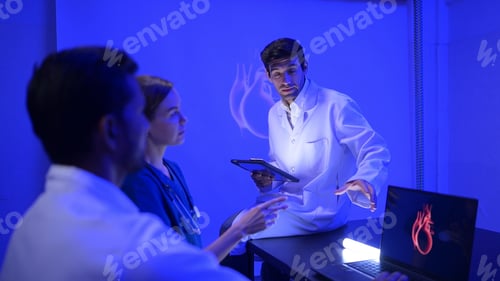 Preview: Doctors and medical professionals discussing heart health