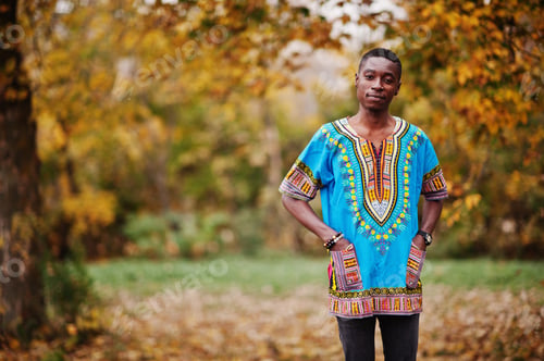 Preview: African man in africa traditional shirt