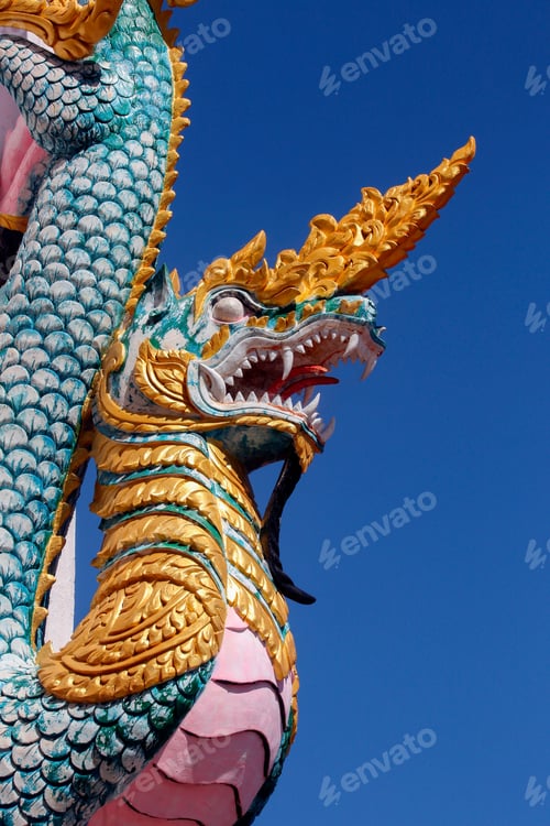 Preview: Buddhist Naga - Monywa - Myanmar