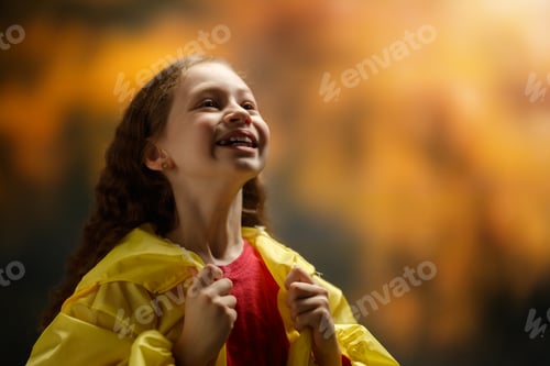 Preview: Child on autumn walk