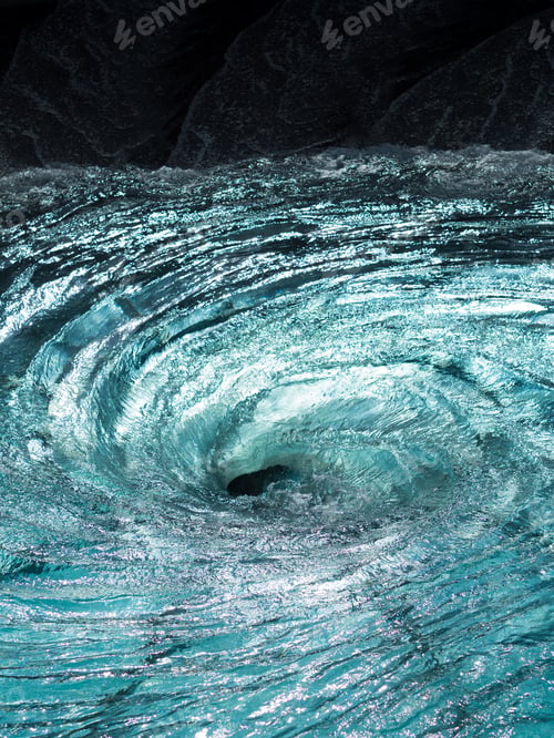 Preview: Real water twirl