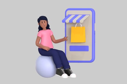 Preview: Stylized Character Online Shopping