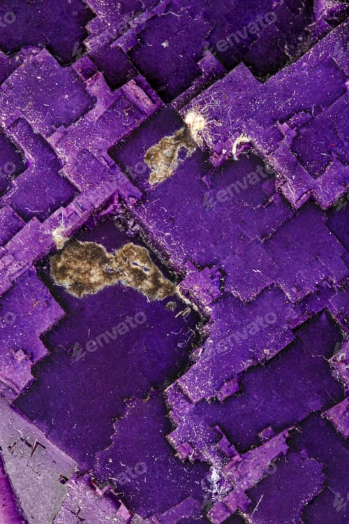 Preview: macro stone mineral fluorite on a white background