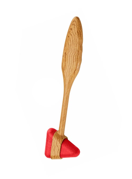 Preview: Wooden Reflex Hammer with Red Rubber End