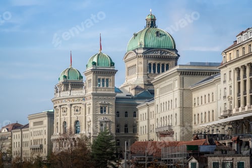 Preview: Federal Palace of Switzerland (Bundeshaus) - Bern, Switzerland